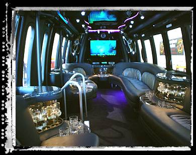 party bus interior. Las Vegas Bachelor Party Bus